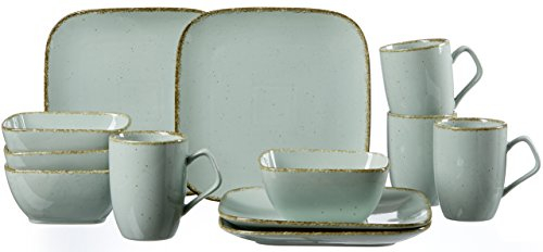 Ritzenhoff & Breker Brunch- und Frühstücksgeschirr-Set Casa, 12-teilig, Blau, 38 x 27 x 27 cm
