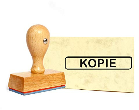 Stempel Kopie - Holzstempel - 49 x 9 mm