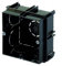 10 unità - Scatole da incasso [ da incasso] Elettricità Parete • Scatole elettriche meccaniche ad incasso • Per incasso prese e interruttori • Universale • 65 x 65 x 40