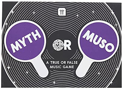 Talking Tables Hit Replay Music Quiz Game | Wahre oder falsche Quizfragen für Familie, nach dem Abendessen, Geburtstag oder Weihnachten Geschenke für Ihn, Sie, Stock Filler