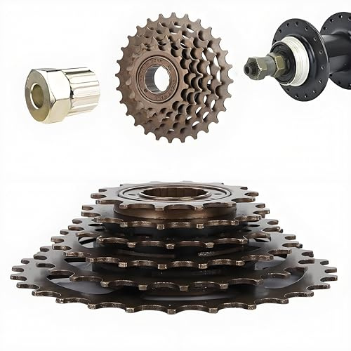 Bnineteenteam Rueda De Bicicleta, 6 Velocidades, 14T-28T, Accesorios De Repuesto para Piñón De Cassette De Bicicleta