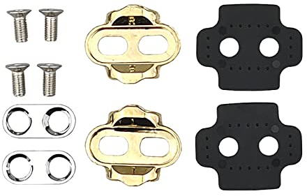 ohfruit Egg Beater Pedal Cleat Cycling Shoes Non-slip Bicycle Cleats Copper Tear Resistant Sets
