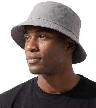 Zylioo L/XL/XX-Large Quick Dry Bucket Hats,Big UV/UPF 50 Fishing Hat,Oversized Sun Protection Lightweight Summer Outdoor Walking Hat