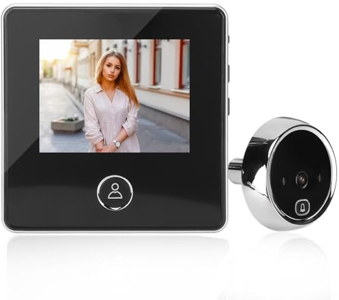 Irosiy 2.8in Digital Door Viewer Peephole Camera with High-Definition Display, Infrared Night Vision, Wide Angle for Home, Hotel, Apartment, Security Digital Door Eye Viewer