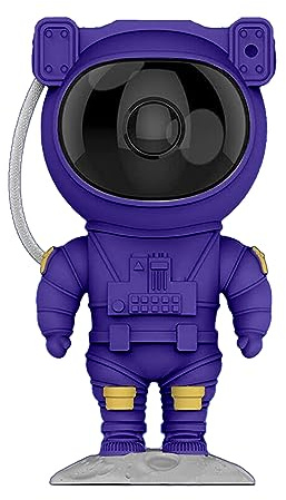 Hauibela Astronaut LED Projector, Galaxy Star Projector Night Light, Spaceman Projector with Nebula, Timer, Remote Control and 360° Adjustable, Ceiling Projection Lamp, Gifts for Children and Adults