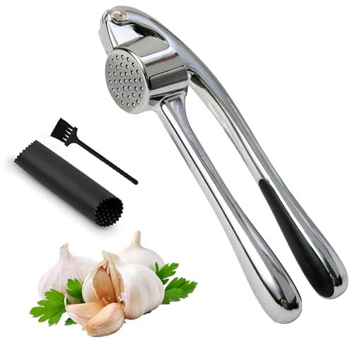 yongyongbuy Knoblauchpresse, Zinklegierung, Knoblauch und Ingwer pressen