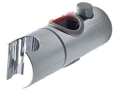 Soporte para alcachofa de ducha, soporte para alcachofa de ducha, soporte ajustable para rociador giratorio de 360 grados, 24 mm, 25 mm