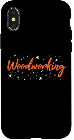 Coque pour iPhone X/XS Travail du bois