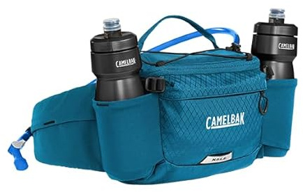 CamelBak M.U.L.E. 5 Mountainbike Gravel Taillengürtel Trinkrucksack marokkanisches Blau, 1,4 l