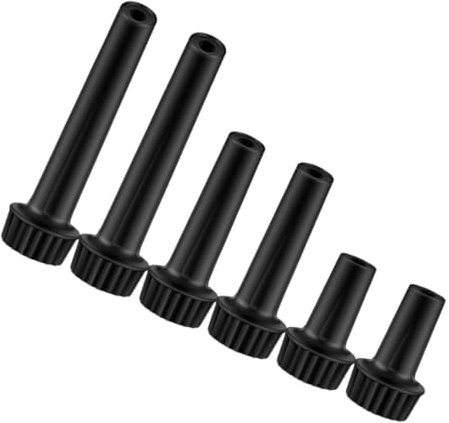 KONTONTY 6pcs E26 Lamp Switch Knob Replacement Plastic Turn Switch Handles Light Accessories Standard Lamp Parts for Repair and DIY