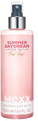 MEXX Summer Daydream Fragrance acqua profumata per corpo e capelli, per lei, edizione limitata, fragranza floreale fruttata, formula vegana, perfetta per l’estate, 250ml