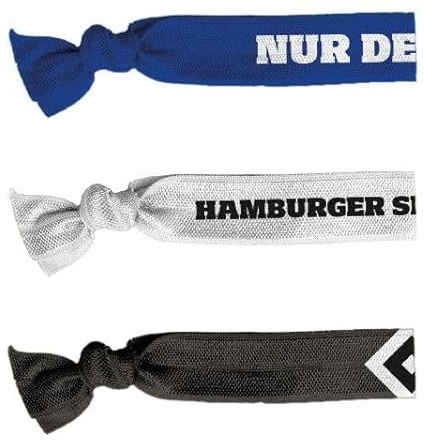 Hamburger SV HSV Haarband Haarbänder 3er-Set, Armband
