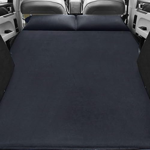 KDZDJH Auto Matratze Für Audi Q3 F3 2018 2019 2020 2021 2022 Aufblasbare Matratze Camping Outdoor Autobett Kofferraum Reisen Bewegliche Campingzubehör,A-Black