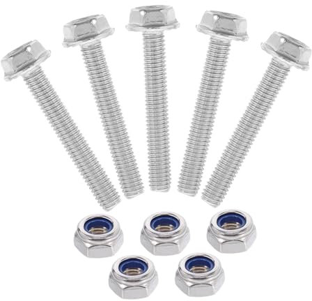 Ciieeo Stainless Steel Screws Nuts Kit Flat Head Bolt Assortment Bolts Nuts Washers Set Machine Screw Collection Home Improvement Fasteners