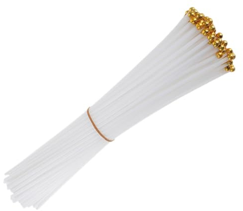 iplusmile 120 pezzi Bastoni per Bandiere da Supporti per Festivi Facili da Usare e Montare per Sventolare Bandiere Mano e Creare Atmosfera