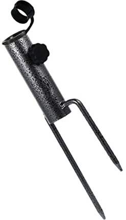 AKOOSY Support de Parasol Piquet de Fixation pour Sol Gazonné Stabilisateur Au Vent pour Parasol de Jardin Extérieur