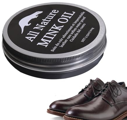 Mppchhn Condizionante per Scarpe in Pelle,Crema Manutenzione Pelle 100 g - Balsamo Addolcente a Cura Delicata Per Divano Borsa Interni Auto Sella Scarpe Abbigliamento Cintura Mobili