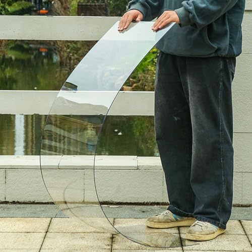 1MM Polycarbonate Sheet Polycarbonate Greenhouse Panels,Pc Endurance Board, Roofing Sheet, High-Definition Transparent and High-Toughness(1.22 * 15m/4 * 49.2ft)