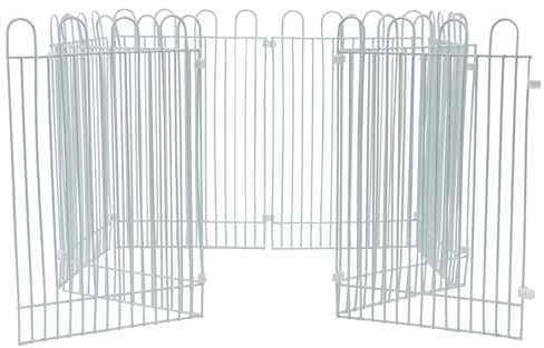 GALPADA 8pcs Hamster Toy Fence Wire Mesh Indoor Enclosure Pet Safety Fence for Hamster Exercise