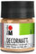 Marabu Decormatt Acryl 14010005029 – Decormatt Acryl Rosé Beige 029, 50 ml, peinture acrylique veloutée à base d'eau, crémeuse et aux couleurs intenses, résistante à la salive, résistante aux