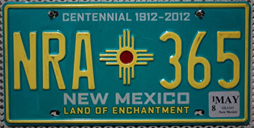 US Nummernschild NEW MEXICO Kennzeichen # USA License Plate # Auto - Schild