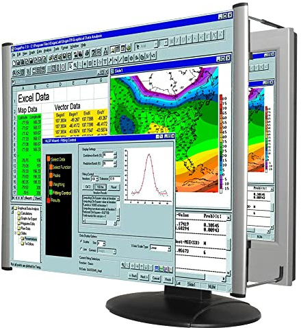 Kantek MAXVIEW LCD Computer Monitor Screen Magnifier for 15-Inch Monitors (Measured Diagonally) (MAG15L)