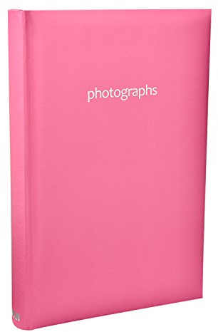 Arpan Large Pink Memo Slip In Photo Album 300 6x4 Photos