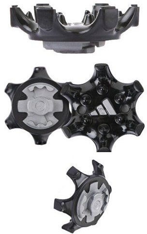 adidas THiNTech Ersatz-Stollen, Schwarz, 20 Stück