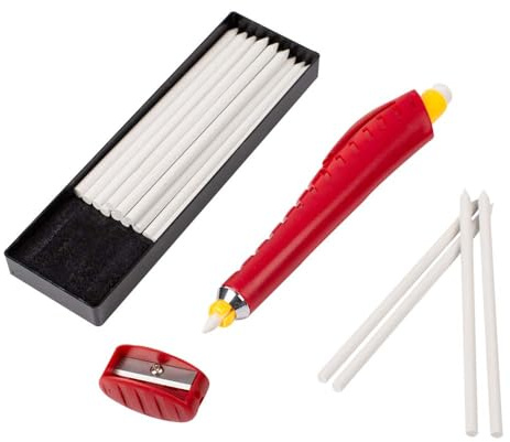 Bohin - Bohin Blanc Craie Crayon avec Recharge - 1 Ensemble