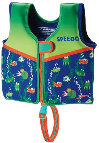 Speedo Unisex-Child Swim Flotation Classic Life Vest Begin to Swim UPF 50