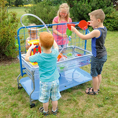 Wiemann Lehrmittel Experimentiertisch - Entdeckertisch für In- und Outdoor, Wasserwerkstatt