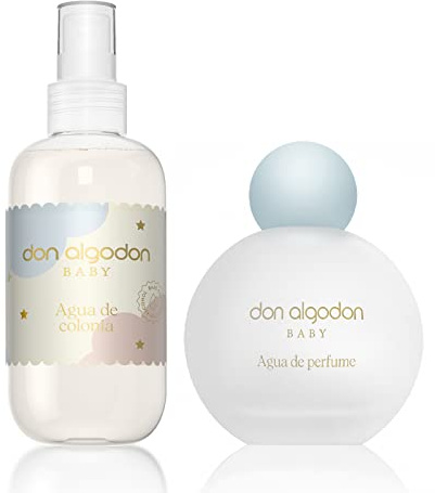 Don Algodón Baby - Pack de Agua de Perfume y Agua de Colonia