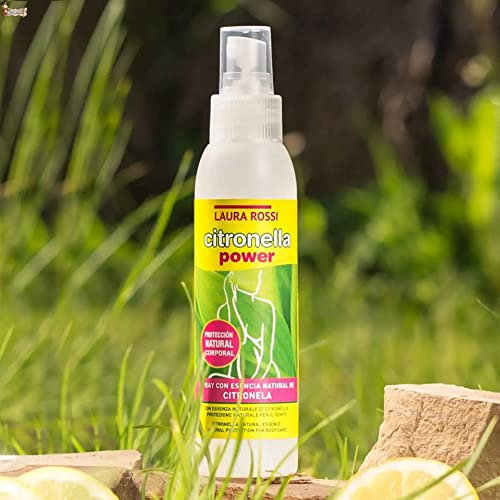BricoLoco Citronela antimosquitos. Spray 125 ml. Adultos y niños. Repelente Anti Mosquitos con Esencial Natural. Interior o Exterior. Más cómodo Que un Gel. (1)