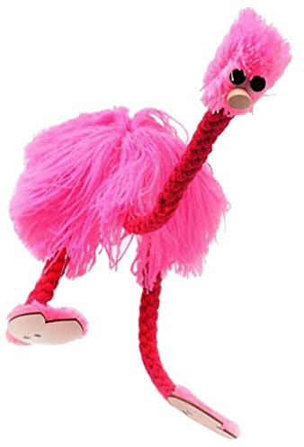 Zerodeko Marionettenpuppe Strauß Aus Interaktive Tiermarionette Für Junge Mädchen Spielzeug Für Puppentheater Und Kreative Geschichten Fördert Fingerfertigkeit Und Fantasie