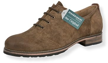 Stockerpoint herr havresko Caruso Oxford, ljusbrun spackad, 41 EU, Ljusbrun prickig, 41 EU