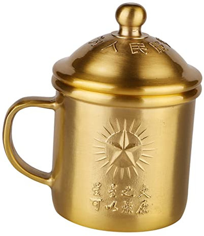 OKUMEYR Neuheit Tasse Vintage Becher Kupfer Tassen Teetasse Für Home Office Restaurant