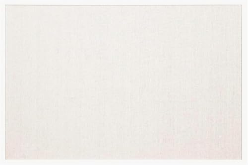 AMKIOKIO Leinen-Pinnwand 40 x 60 cm, Korktafel für die Wand, Weißer Europäischer Rahmenstil, Vision Board, Kork-Pinnwand, Ideal für Schule, Zuhause und Büro