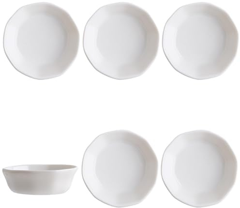 GOIEHIR Ciotoline per Aperitivo, 6 Pezzi Ciotole per Salsa, Ciotole per Spezie, Ciotola per Snack, Mini Ciotole per Sushi Spezie, Ciotoline Aperitivo Set per Aperitivo, Dolci, Salse, Frutta