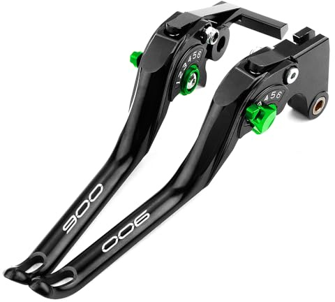 LLIDFONK Bremshebel Kupplunghebel Für Z900 Z 900 2017-2022 2023 2024 Zubehör Motorrad Bremse Kupplung Einstellbare Griffe Hebel (Grün)