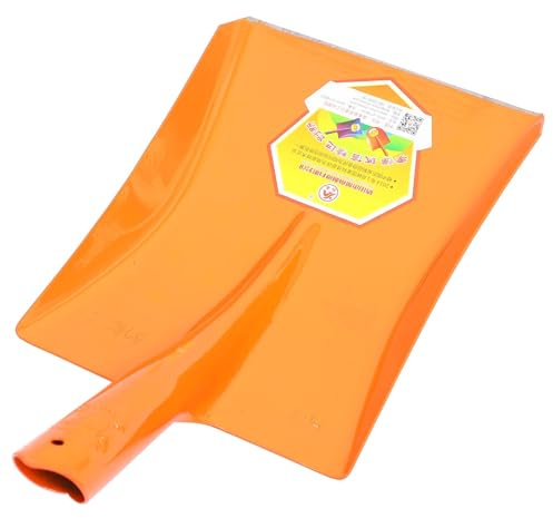 CHILDWEET Pala da Giardino Piccola in Ferro Resistente Punta Quadrata Vanga da Fattoria Pratica per Cortili Balconi e Lavori Esterni di Giardinaggio