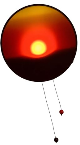 our fave Lampada da parete artistica con colori naturali, perfetta per soggiorno e bar, illuminazione d'atmosfera naturale