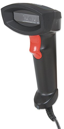 Manhattan CCD kontakt-streckkodsskanner 50 mm skannbredd USB svart CCD IP54 500 mm avsökningsbredd 500 mm Scanbreite svart