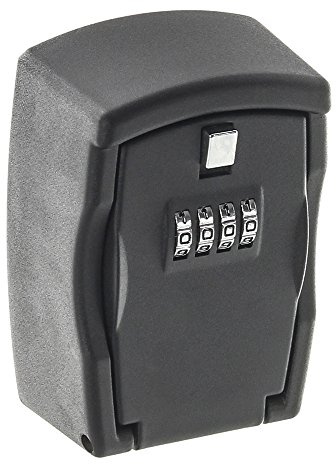 Rottner Key Protect Schlüsseltresor Zahlenkombinationsschloss Schwarz inkl. Befestigungsmaterial