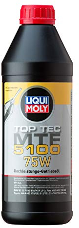 LIQUI MOLY Top Tec MTF 5100 75W | 1 L | Getriebeöl | Hydrauliköl | Art.-Nr.: 20842, farblos