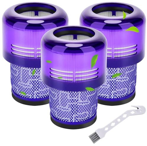 Rebirthcare Filtro di Ricambio per Dyson V11 SV14 SV17 SV22, Filtro Lavabile per Dyson V11 SV14 Cyclone Animal Absolute Total Clean Aspirapolvere Parti di Ricambio, Sostituire DY-970013-02 & 97001302