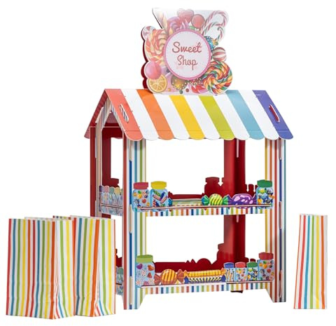 evelay Sweet stand Shop Display Stand Cake Dessert Birthday Party Sweets popcorn hotdog Treats Partyware (Sweets)