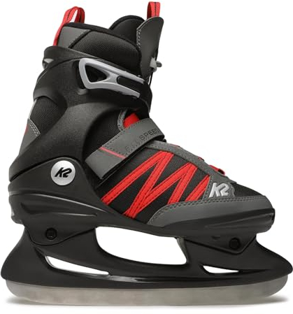 K2 Herren Speed Ice Pro Eishockey, Black-Red, 48