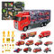 Hapavis camion dei pompieri per bambini 26 in 1 set di camion con tappetino da gioco per ragazzi di 3 4 5 6 anni