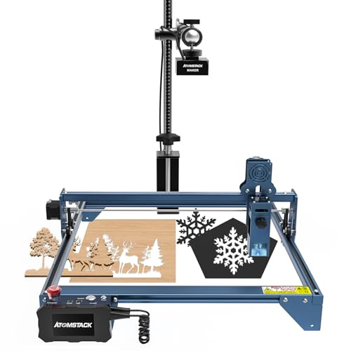 ATOMSTACK A10 Pro Laser Graviermaschine 10W CNC Laserschnitt 50W Laser Fokus 0.08mm Großer Bereich 410x400mm Mit AC1 LightBurn Kamera für Präzisionspositionierung