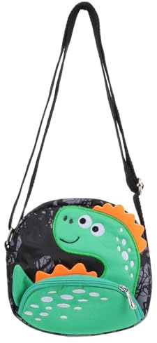 PACKOVE Schultertasche Mit Dinosaurier Muster Dino Tasche Kinder Umhängetasche Cartoon Crossbody Tasche für Ausflüge Und Reisen
